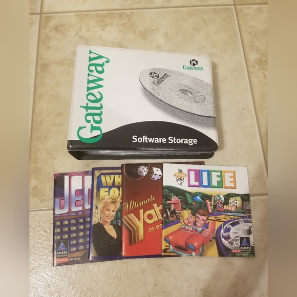 1990s PC Cd-rom kid games printshop version 10 Microsoft greetings 2000 in Gatew - Picture 1 of 13